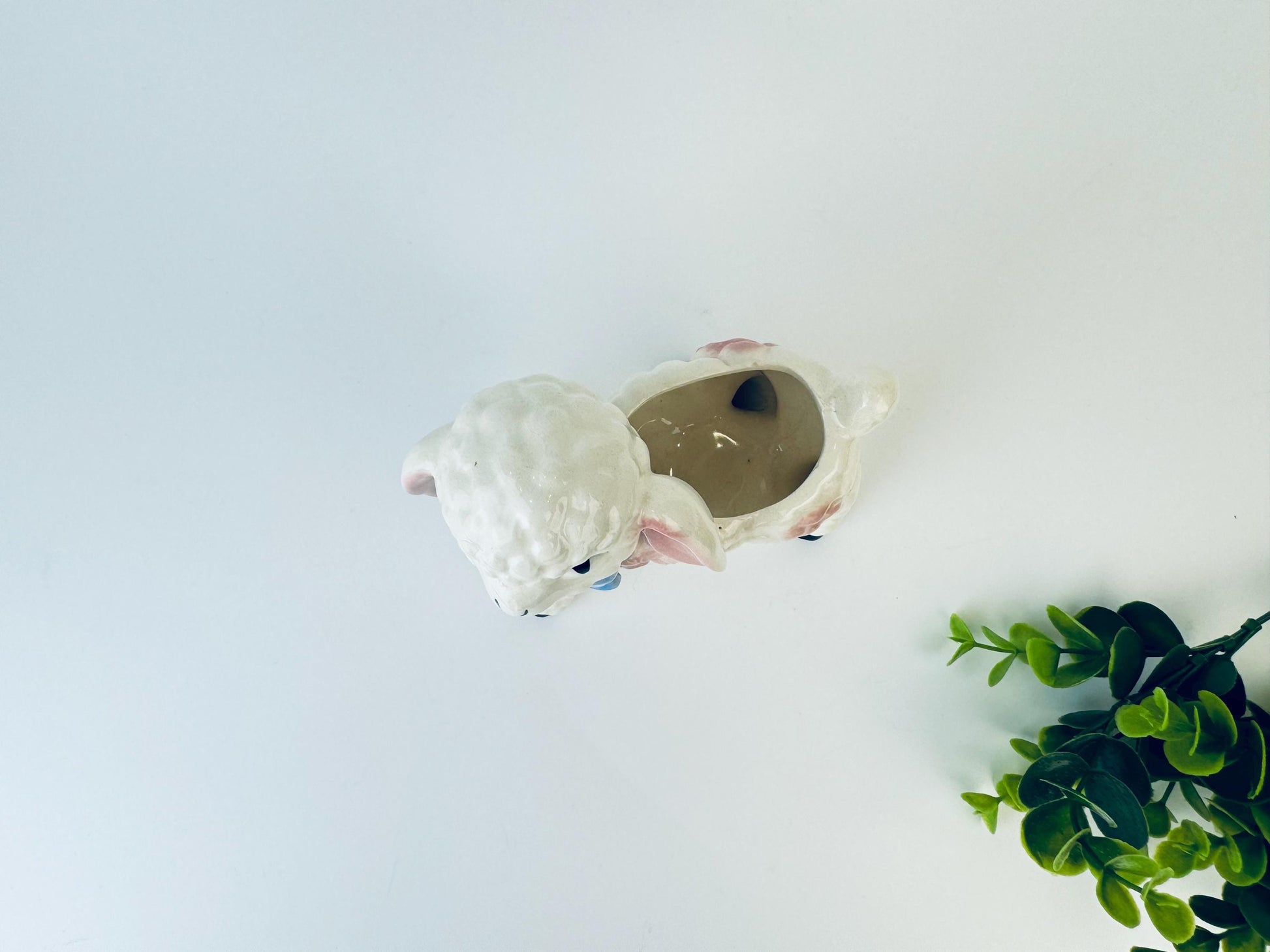 Product image for 'vintage ceramic lamp indoor planter baby nursery gift' (view f335a3)