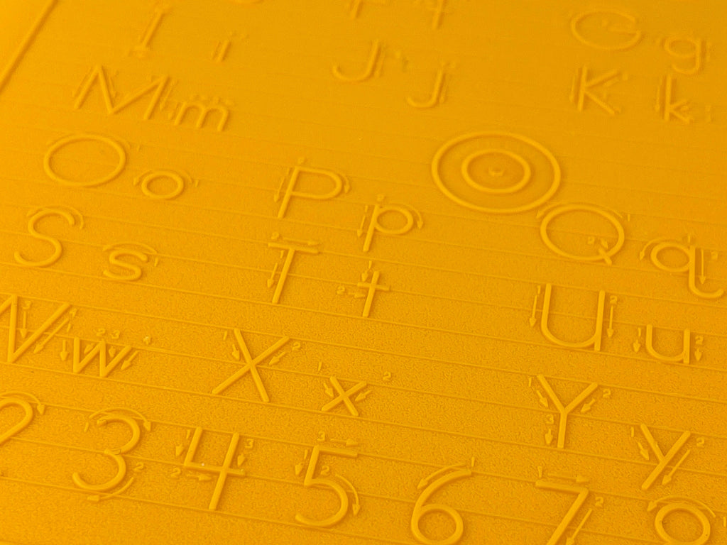 Product image for 'vintage yellow tupperware plastic lunch box made in canada raised alphabet number back kid craft storage box' (view 17dbbf)