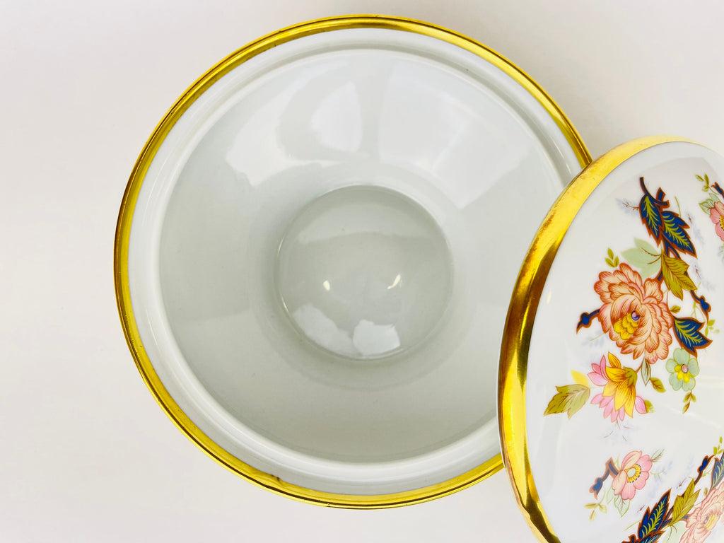 Product image for 'vintage floral porcelain candy trinket dish royal prozellan bavaria kpm germany handarbeit 1950' (view 977c01)