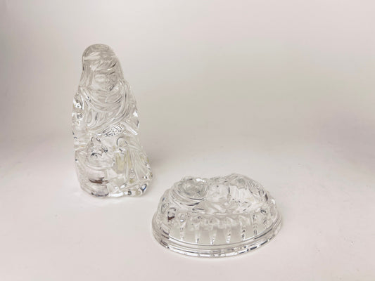 Product image for 'vintage princess house 24 lead crystal glass christmas nativity set sold separately made in germany' (view 11d964)