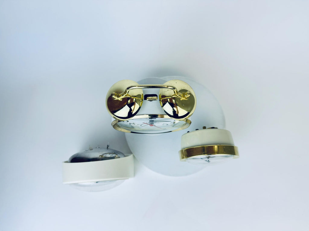 Product image for 'vintage westclox wind up tabletop alarm clocks made in usa canada china clocks sold separately' (view b0e183)