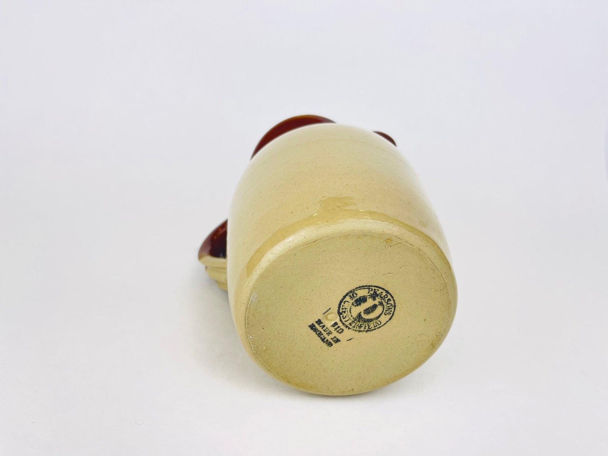 Product image for 'vintage pearsons of chesterfield vase pitcher made in england glazed ceramic' (view 57fbda)
