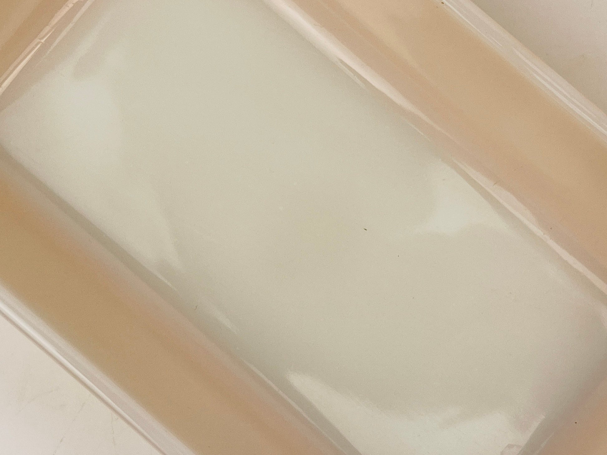 Product image for 'vintage fire king peach lustreware loaf dish 409 1 qt capacity made in usa' (view b7d007)