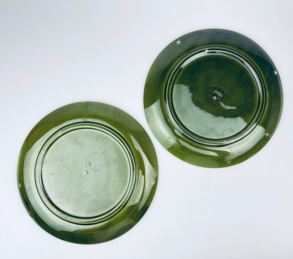 Product image for 'vintage niderville france glazed ceramic 8 5 fondue sushi plates set of two 2 made in france colour sets sold separately' (view 41e6e1)