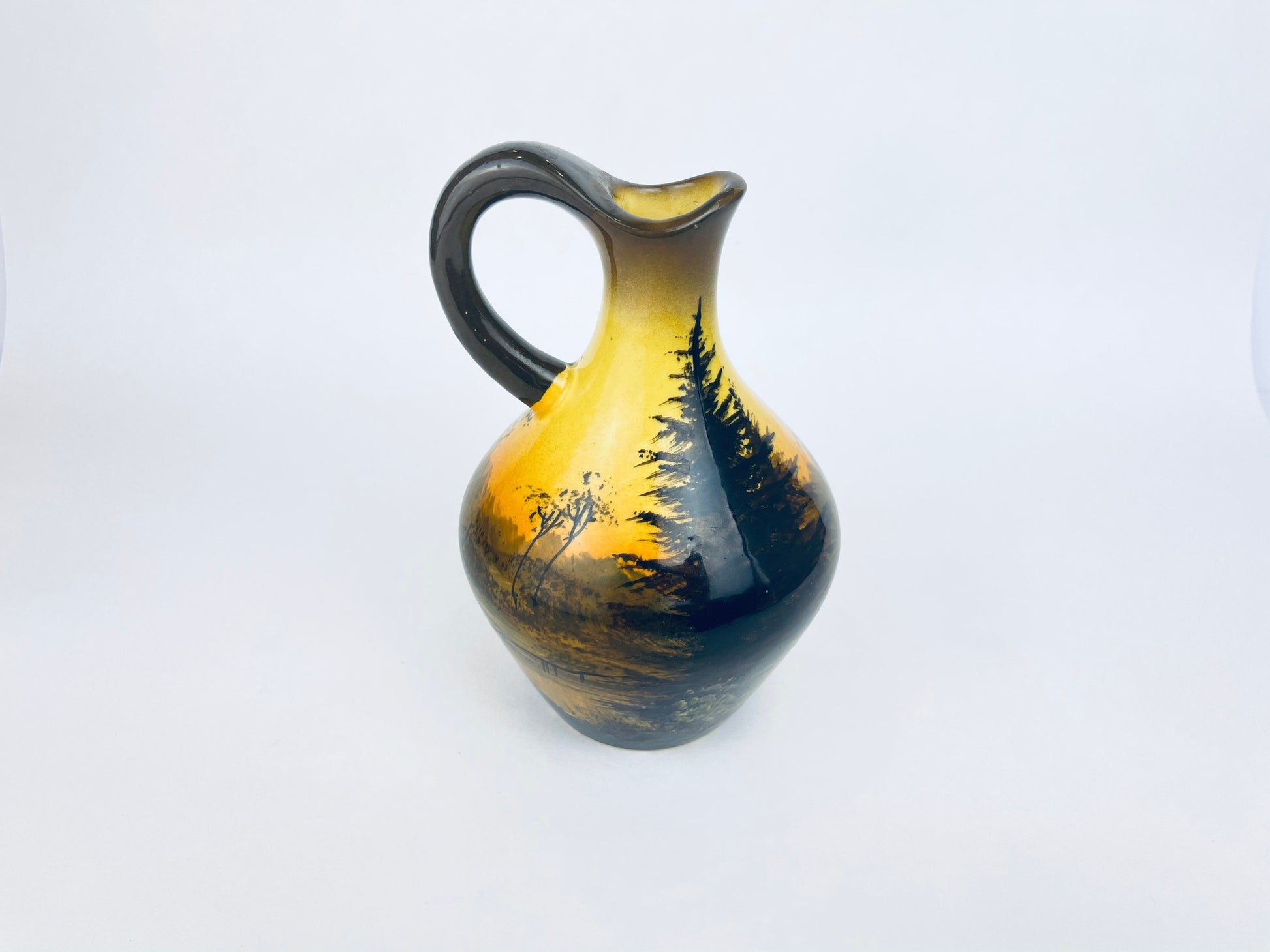 Product image for 'mid century adolf reisser ceramic jug handcrafted bavarian elegance with pastoral scene' (view cc6743)