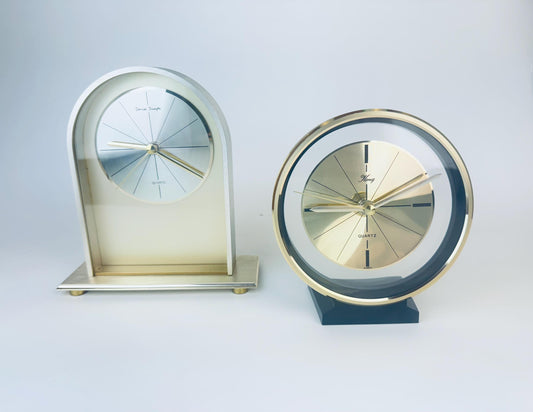 Product image for 'vintage daniel dakota konig quartz tabletop clocks sold separately' (view 81c7e3)