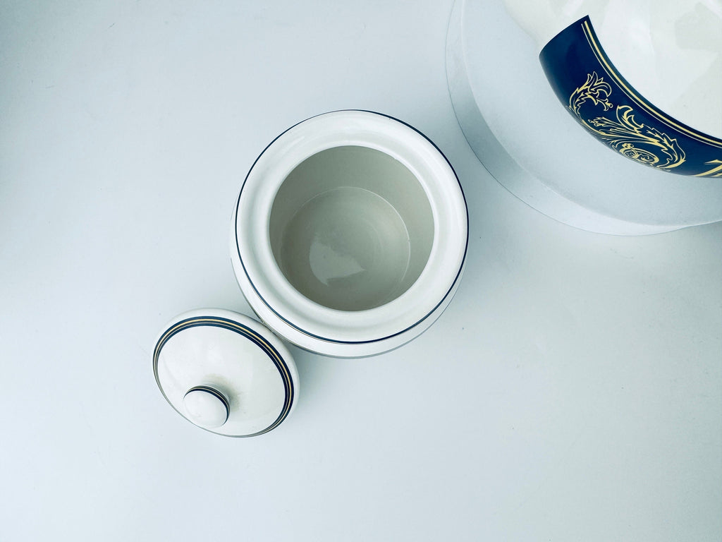 Product image for 'vintage tetley teas kettle teapot set since 1837 made by kilncraft in england promotional tea gift item' (view 2e9056)