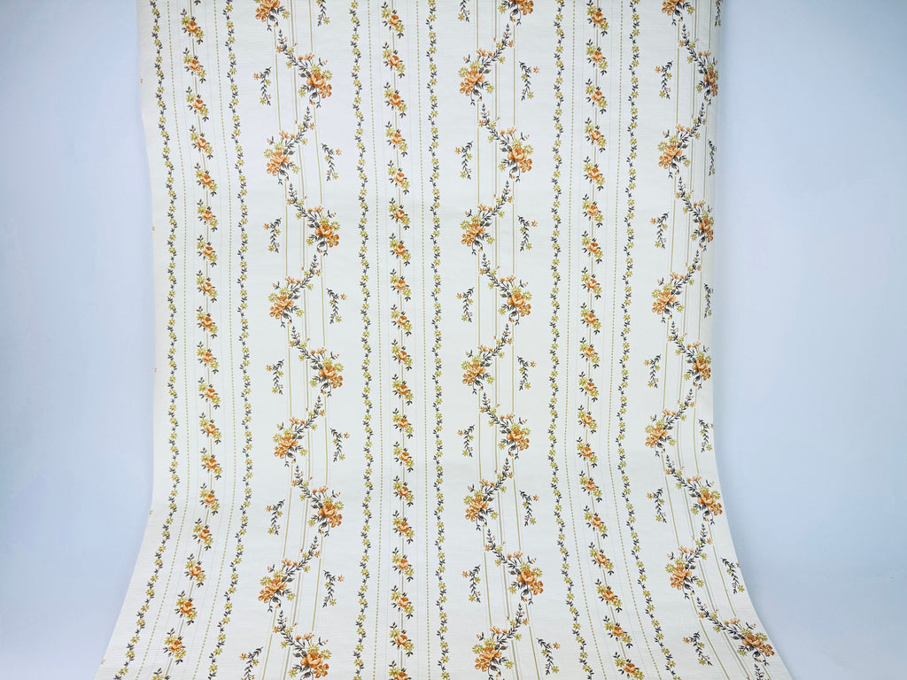 Product image for 'vintage floral print wallpaper roll craft upcycle paper material' (view 38ee5a)