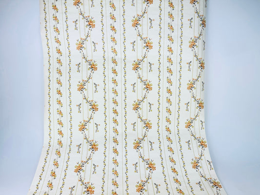 Product image for 'vintage floral print wallpaper roll craft upcycle paper material' (view 38ee5a)