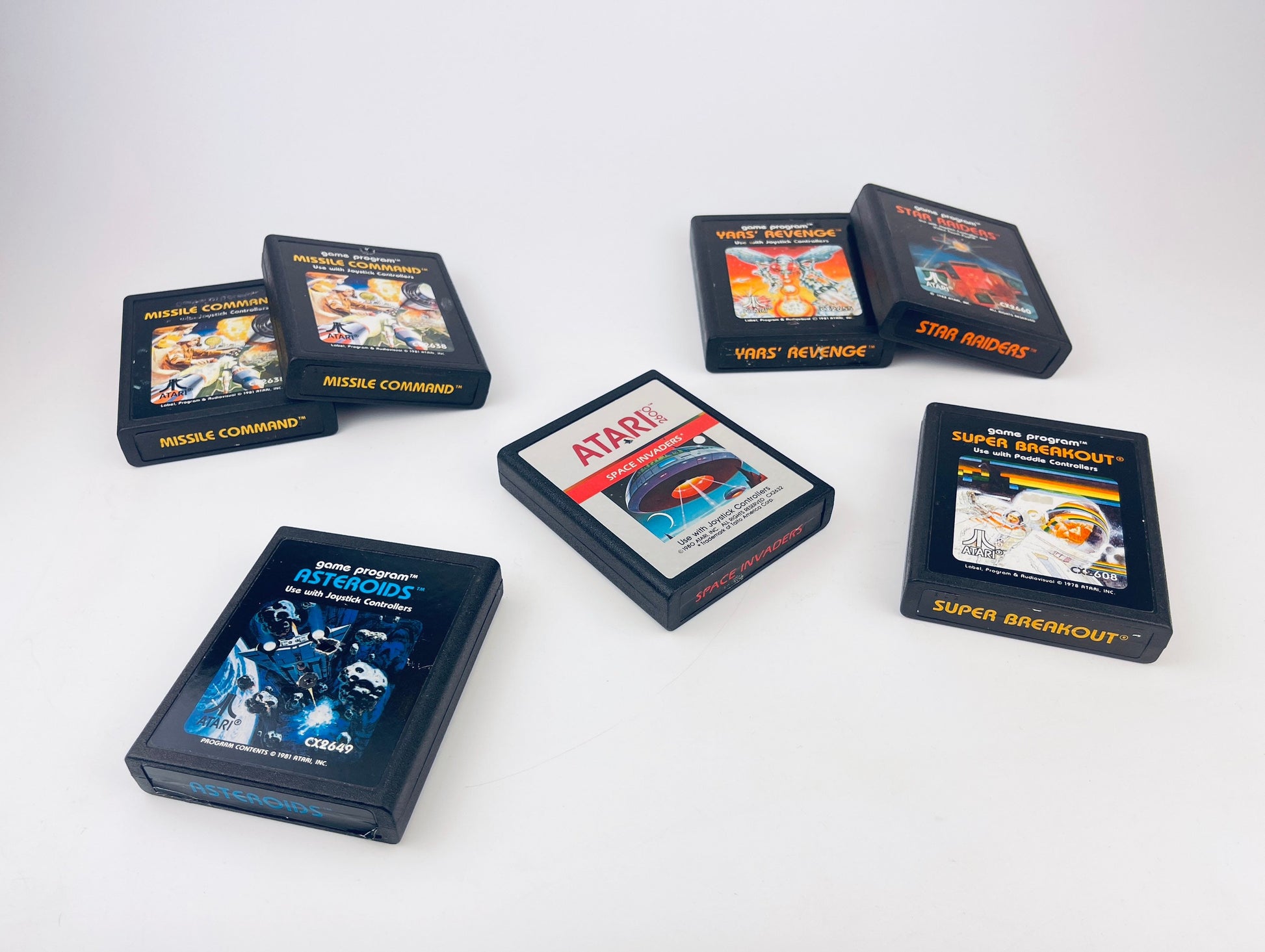 Product image for 'vintage atari 2600 video game cartridges sold separately' (view 580de2)