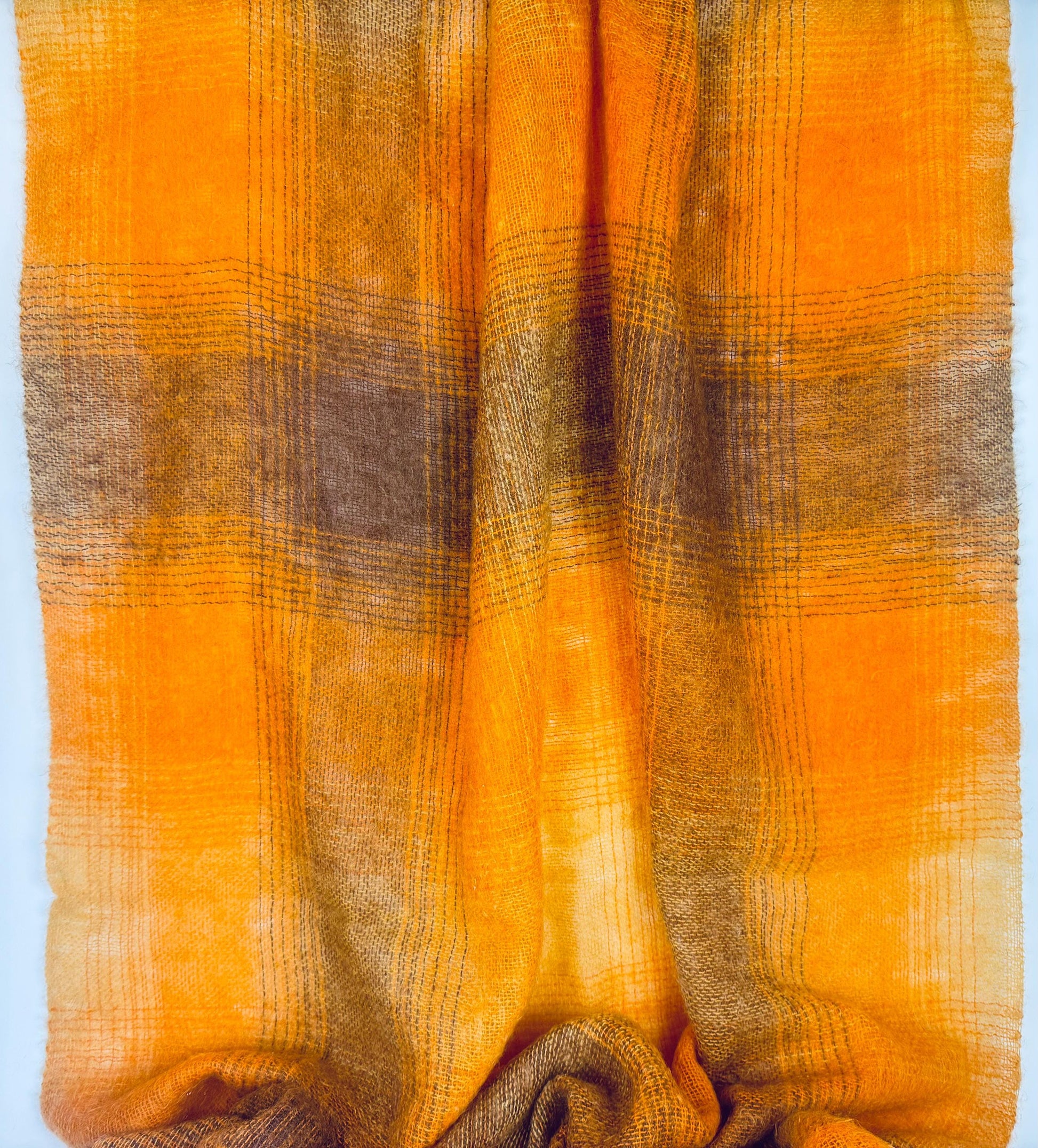Product image for 'vintage sports rug mohair wool fringe blanket rug made in scotland for eatons' (view d58a07)