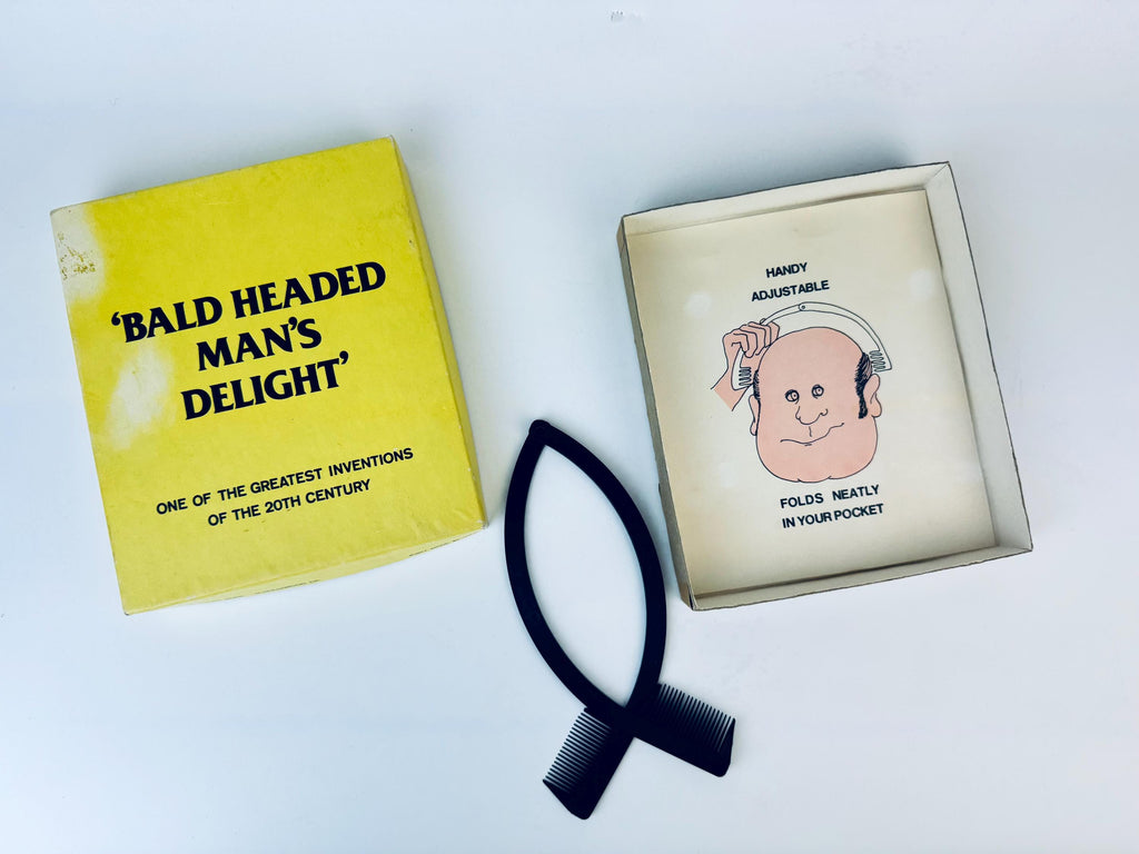 Product image for 'vintage bald headed mans delight gag gift made in usa' (view 54649d)