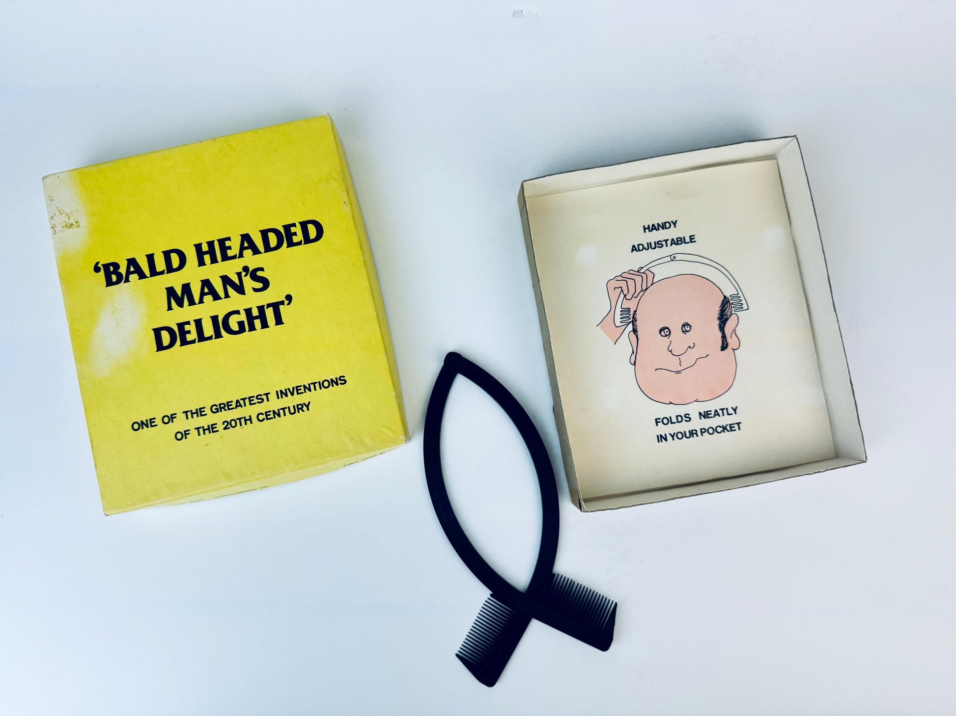 Product image for 'vintage bald headed mans delight gag gift made in usa' (view 54649d)