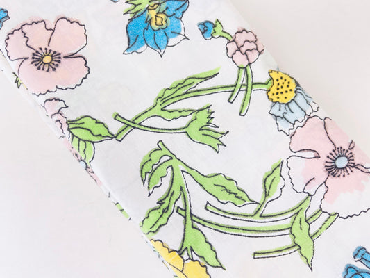 Product image for 'vintage spring mills king pillow cases perma prest sears roebuck co set of two 2 50 50 cotton polyester blend made in usa' (view e50064)