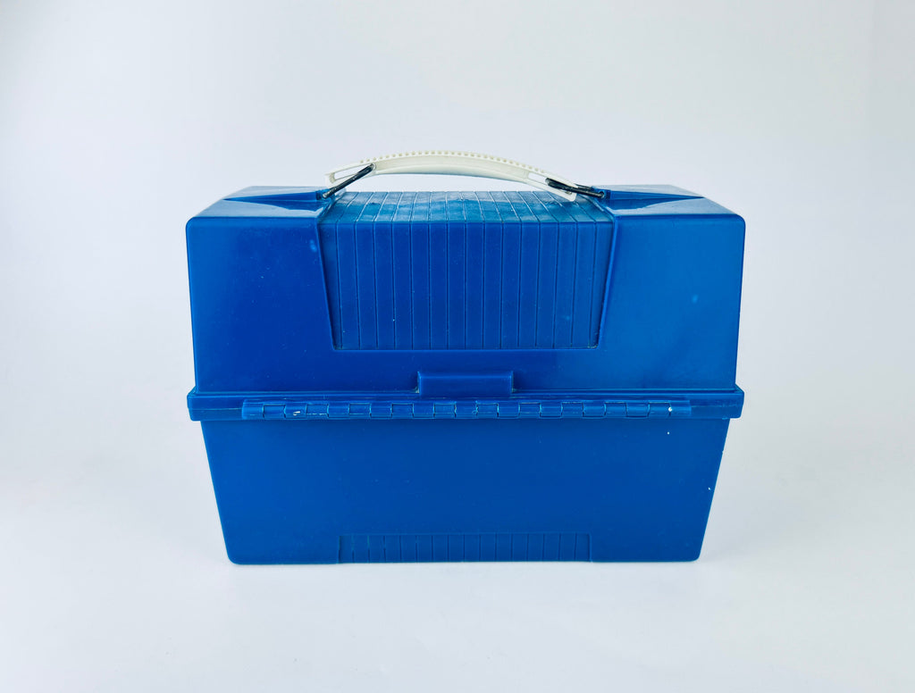 Product image for 'vintage blue plastic aladdin lunch box thermos holder' (view 44d165)