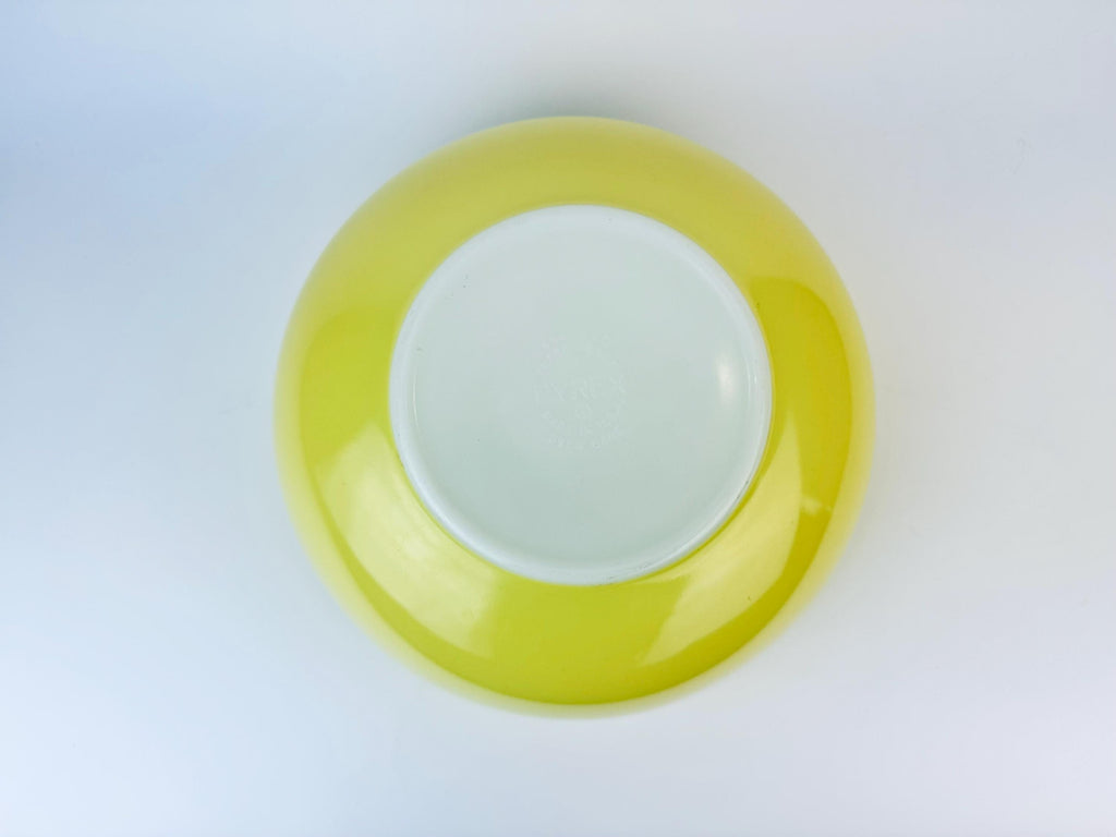 Product image for 'vintage pyrex primary colour yellow mixing bowl original colour bowl' (view 84337a)