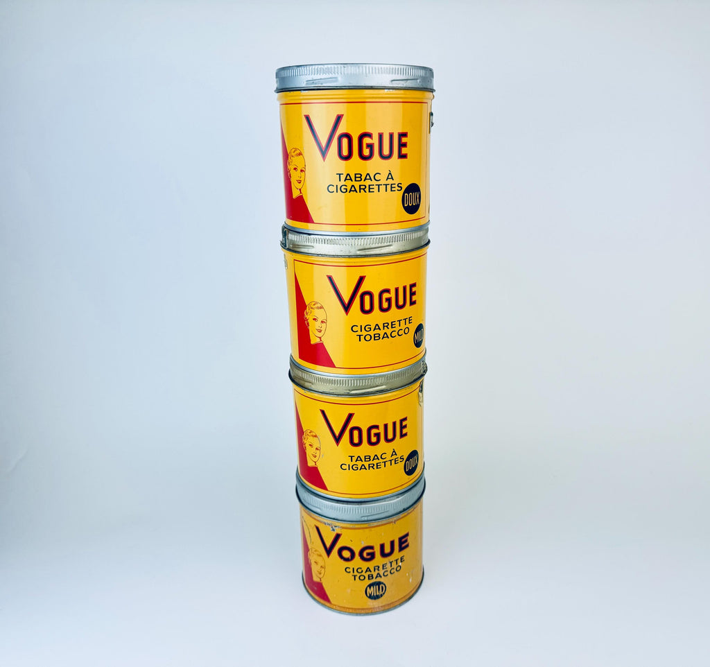 Product image for 'vintage vogue mild cigarette tobacco tin imperial tobacco company canada collectible tin sold separately' (view 4900c3)