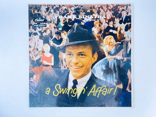 Product image for 'vintage frank sinatra vinyl record a swingin affair made in great britain' (view a5e45a)