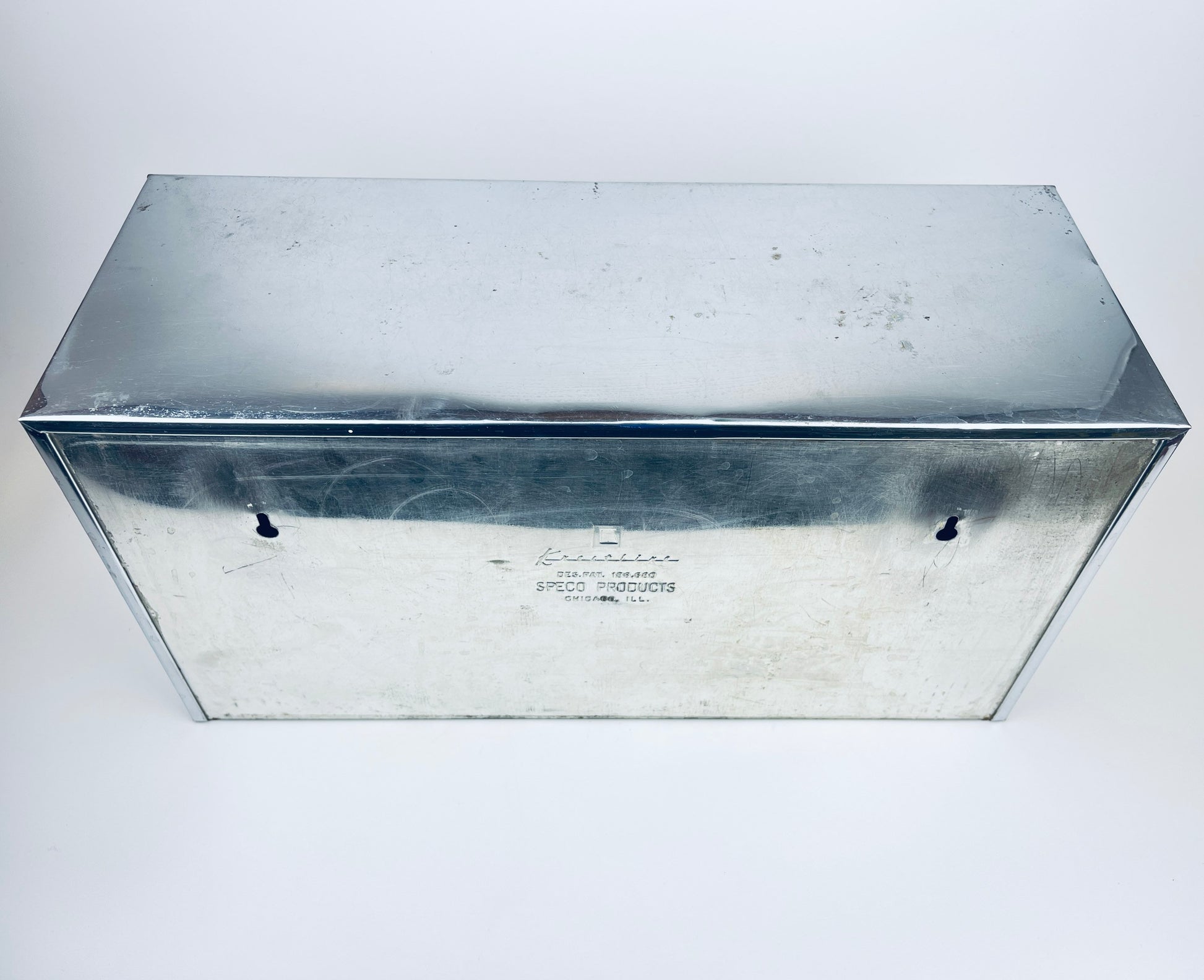 Product image for 'vintage krestline speco products silver metal countertop wall canisters set of four 4 flour sugar coffee tea' (view 7268f8)
