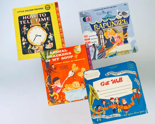 Product image for 'vintage children kids records a little golden record sold separately' (view aa06b4)
