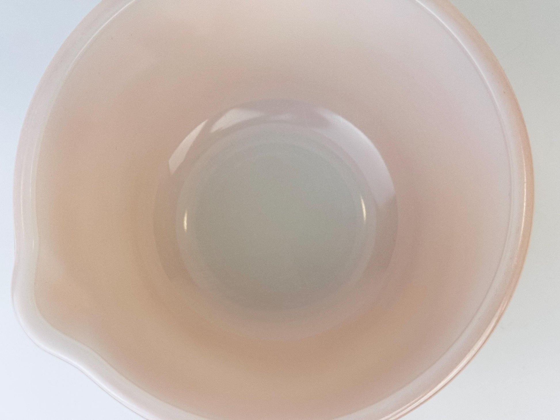 Product image for 'vintage rare 1950s pink glasbake mixing bowl for sunbeam mixmaster made in usa' (view 73e440)