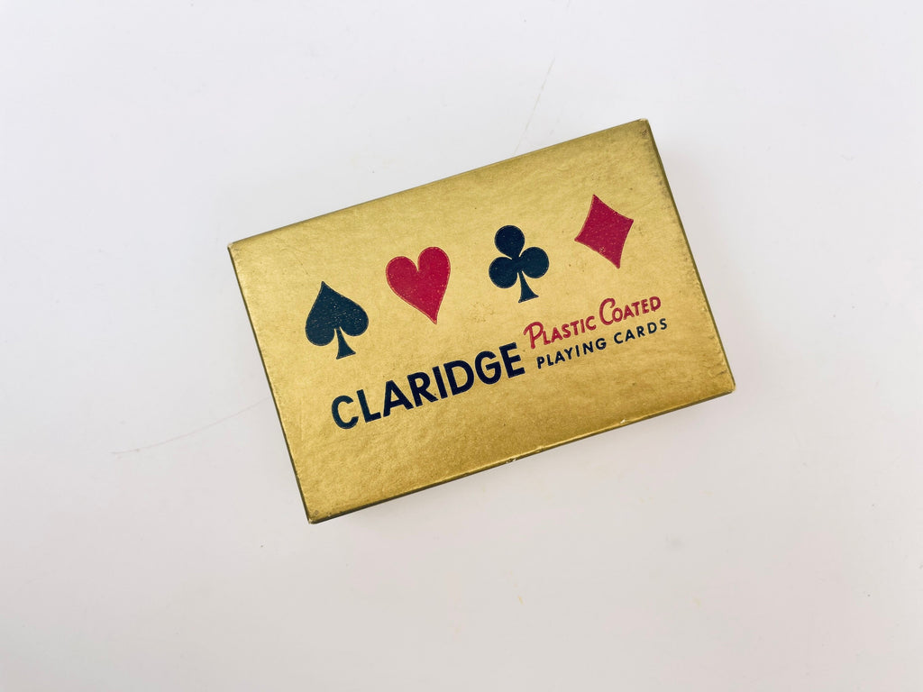 Product image for 'vintage claridge plastic coated playing cards hells gate fraser canyon british columbia image made in canada' (view 505899)