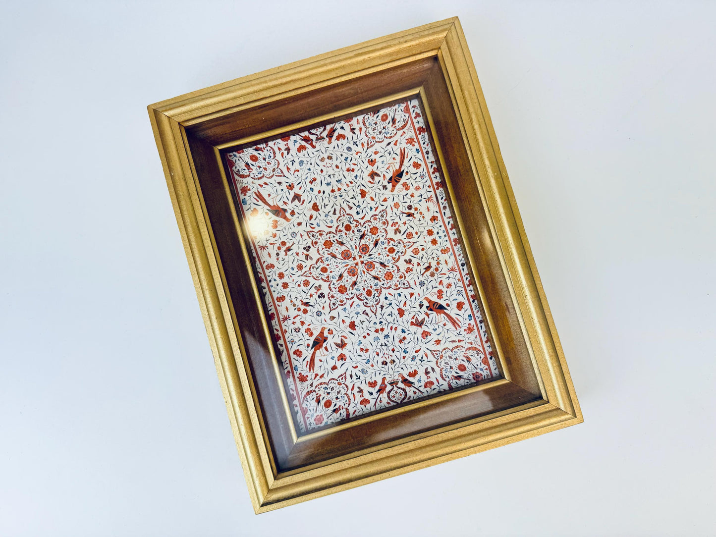 Product image for 'vintage solid wood gold painted 5 x 7 picture frame wall mounted' (view 2cc17c)