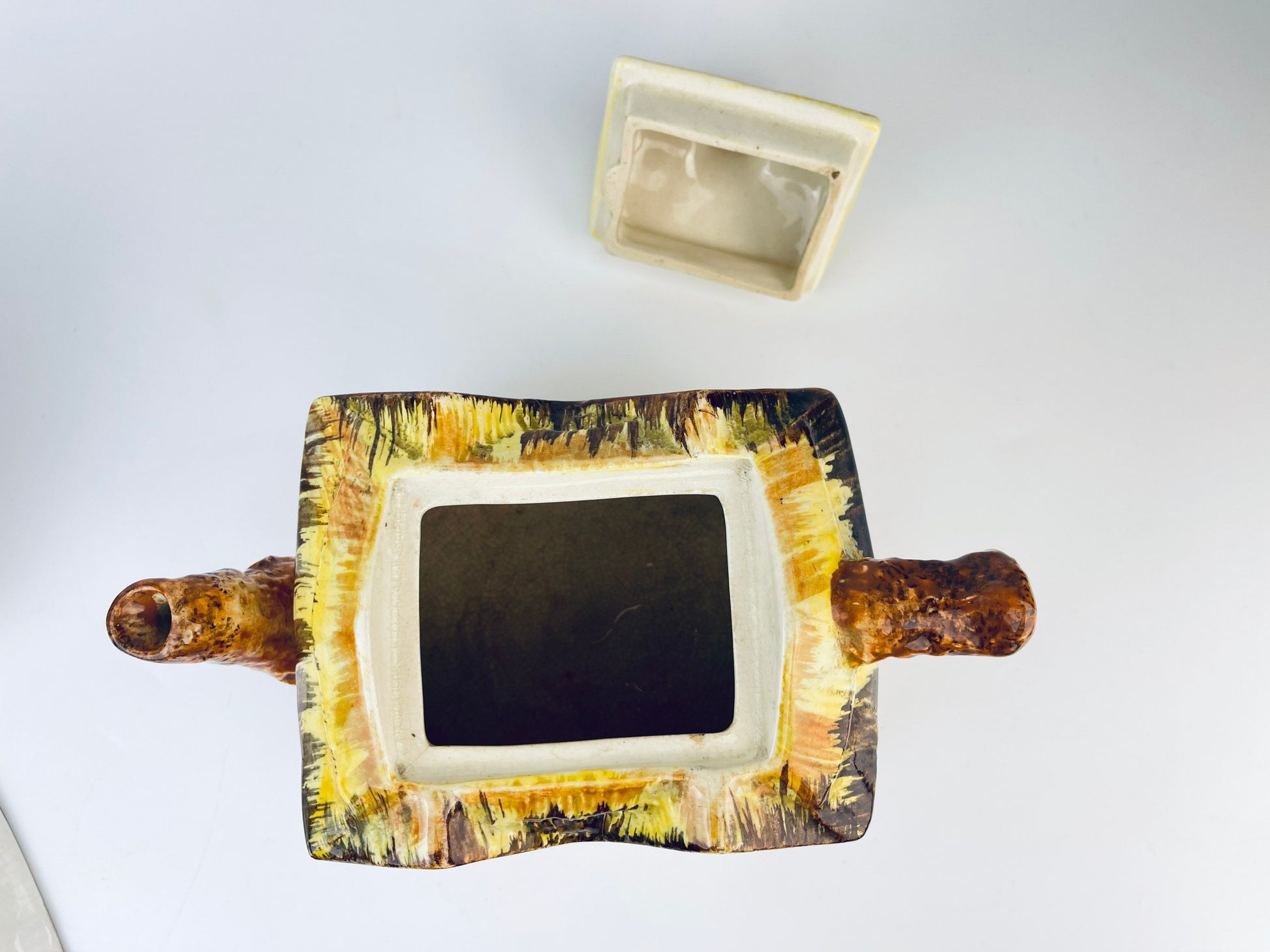 Product image for 'vintage price kensington ye olde cottage tea kettle tea pot cheese cloch butter container made in england sold separately' (view 6bfd47)