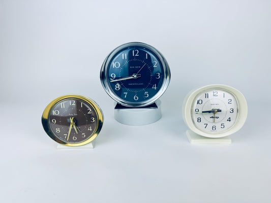 Product image for 'vintage westclox wind up baby ben big ben tabletop alarm clocks mid century wind up desk clocks clocks sold separately' (view cf8fbd)