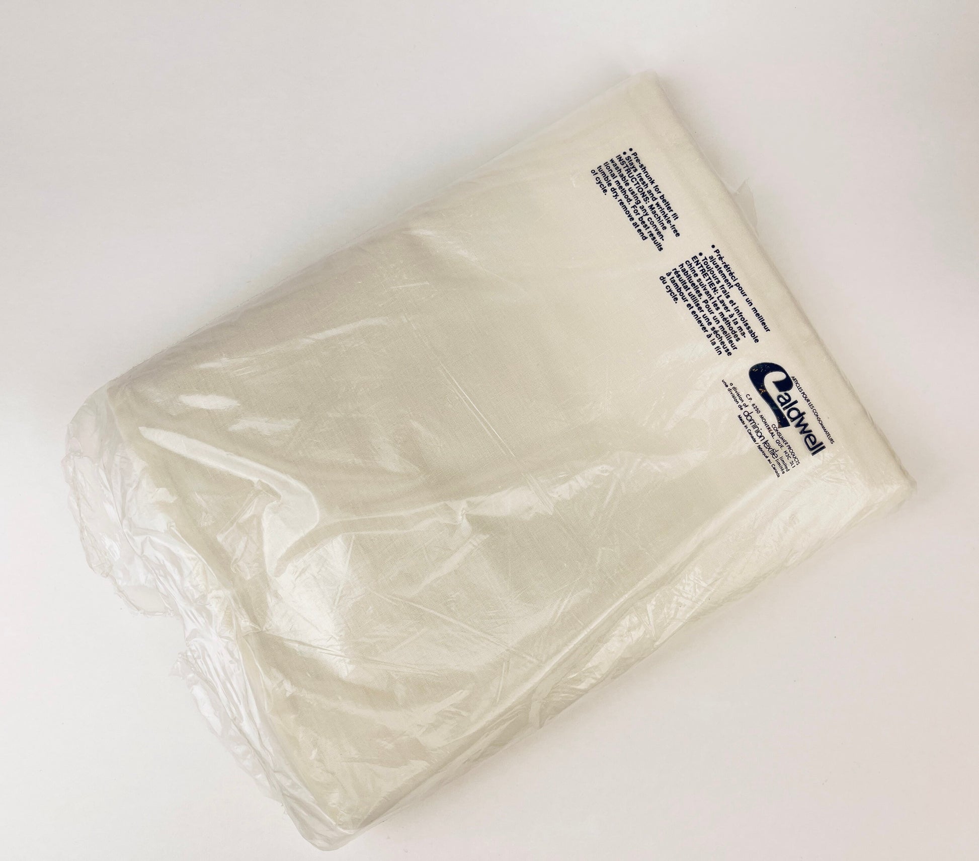 Product image for 'vintage full double flat sheet new old stock nos made in canada sold separately' (view 60876e)