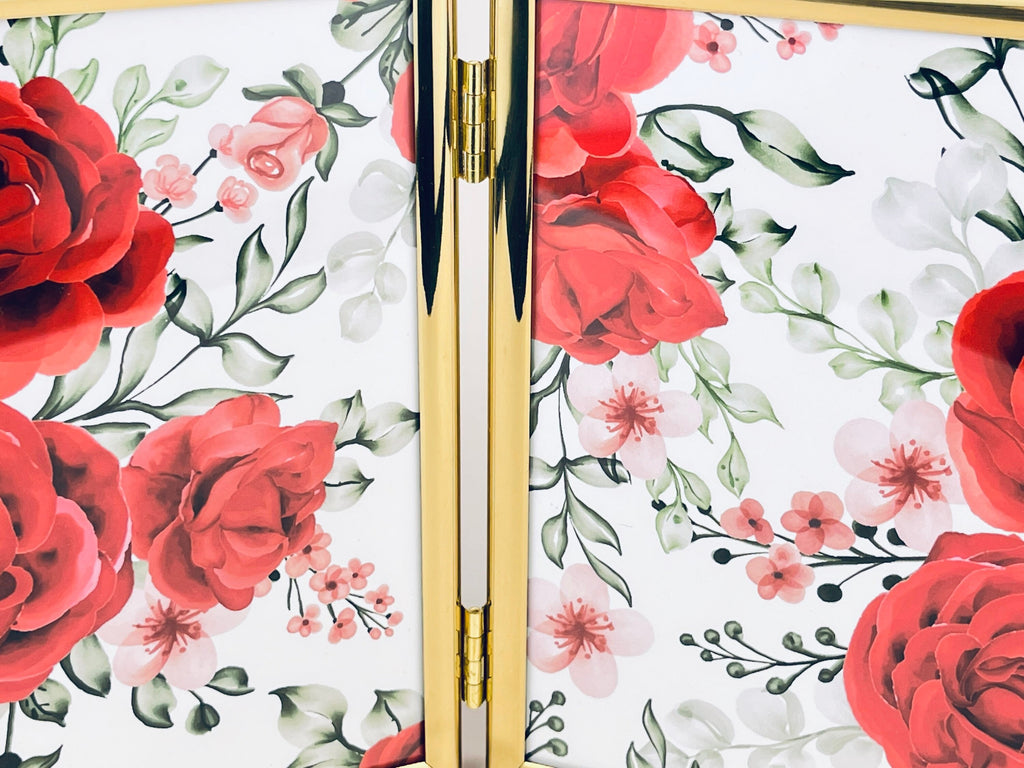 Product image for 'vintage solid brass gold tabletop picture frame books hand polished lacquer coated sold separately' (view 8da3a4)