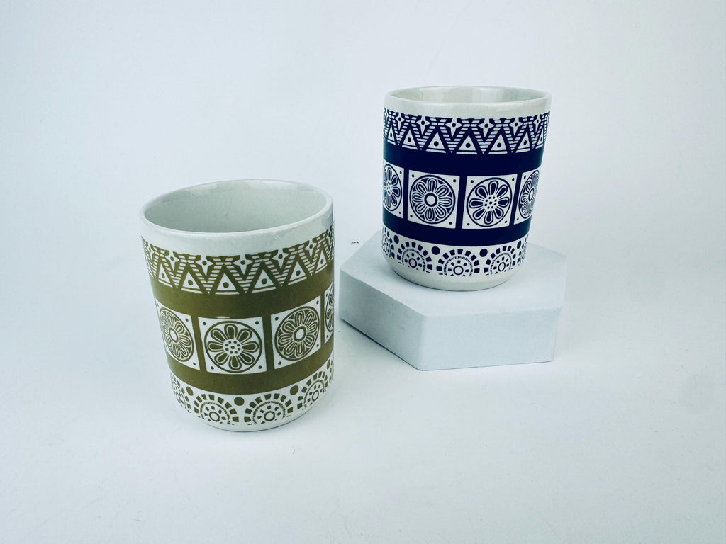 Product image for 'vintage mid century modern c e england ceramic mugs set of 2' (view 8807ad)