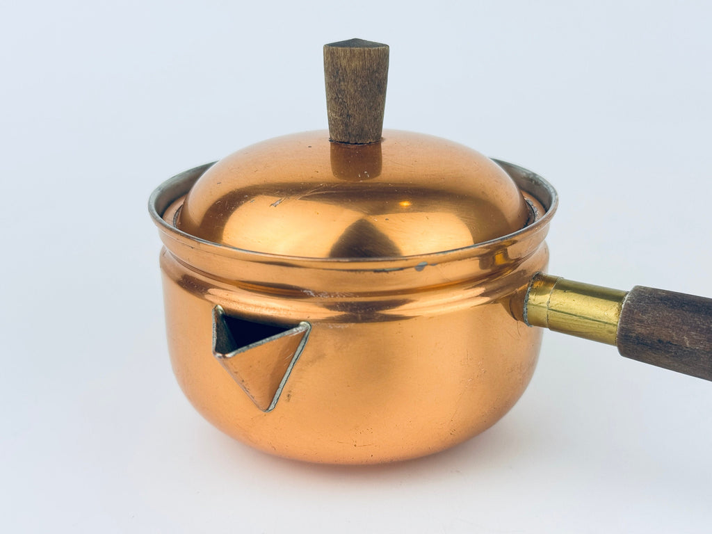 Product image for 'vintage copral copper sugar warming spout pot made in portugal' (view eef723)