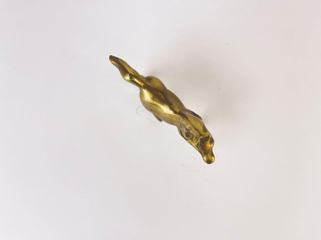 Product image for 'vintage solid brass tabletop horse sculpture' (view 286264)