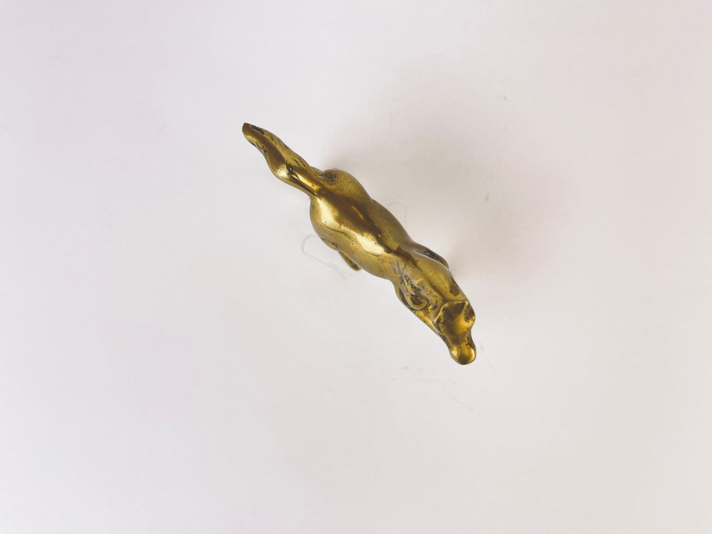 Product image for 'vintage solid brass tabletop horse sculpture' (view 286264)