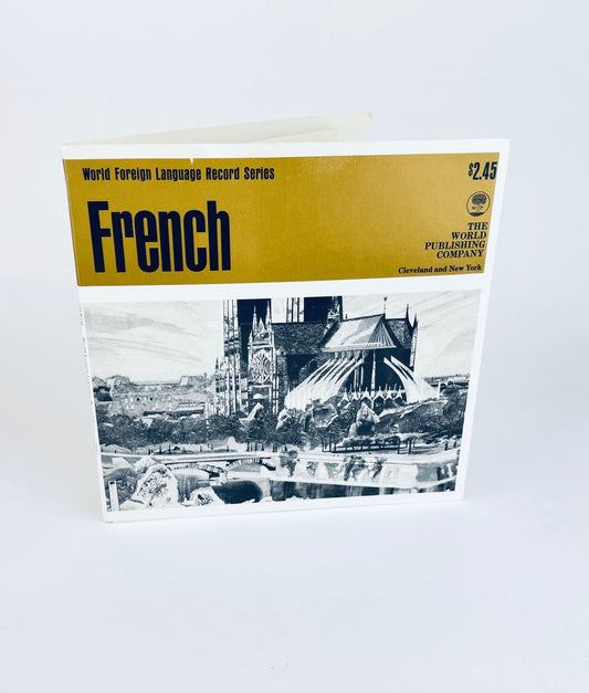 Product image for 'vintage learn french six 6 33 1 3 rpm vinyl record world foreign language record series' (view fc25b8)