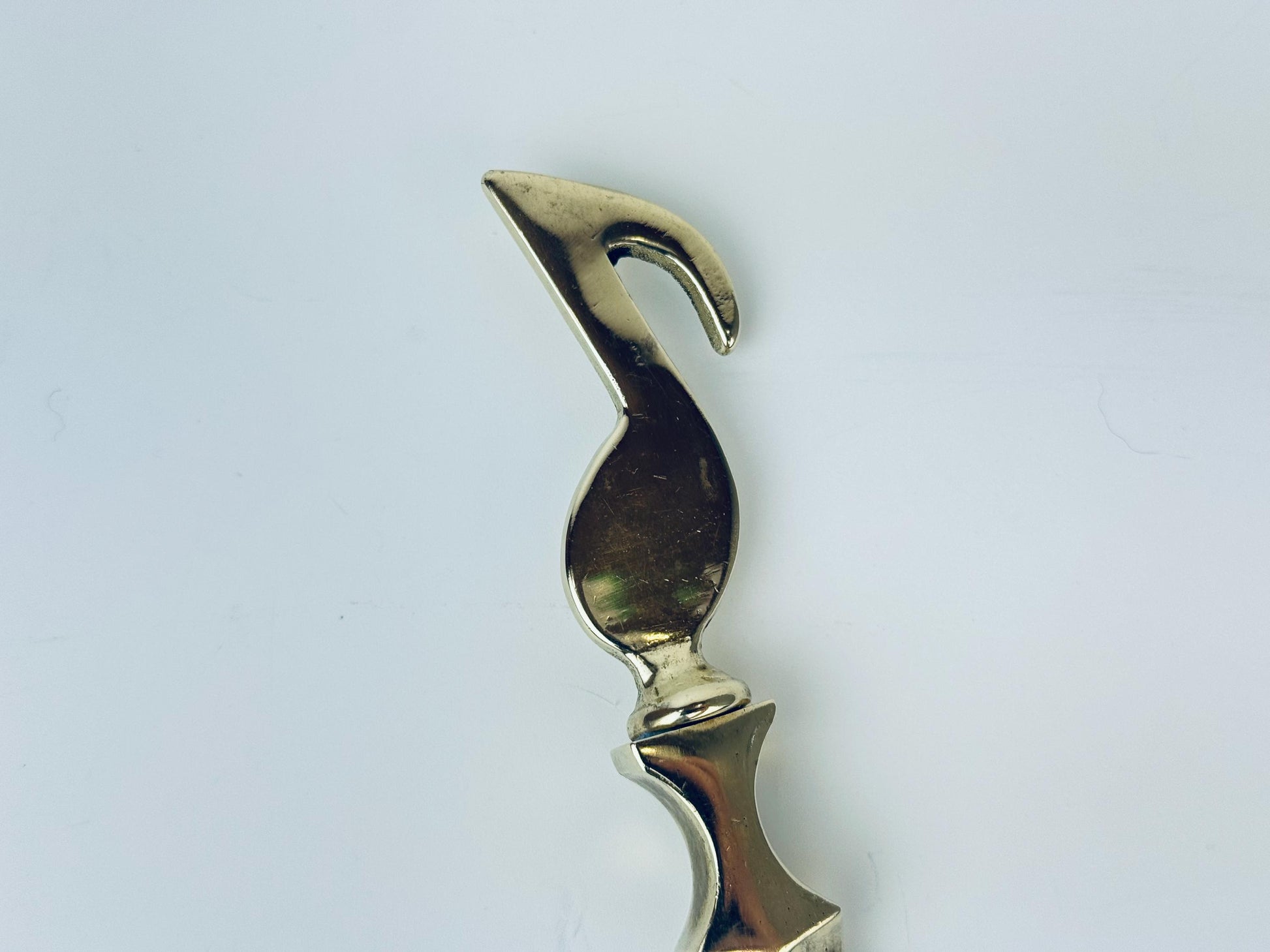 Product image for 'vintage solid brass pineapple music note letter opener sold separately' (view 55bce4)