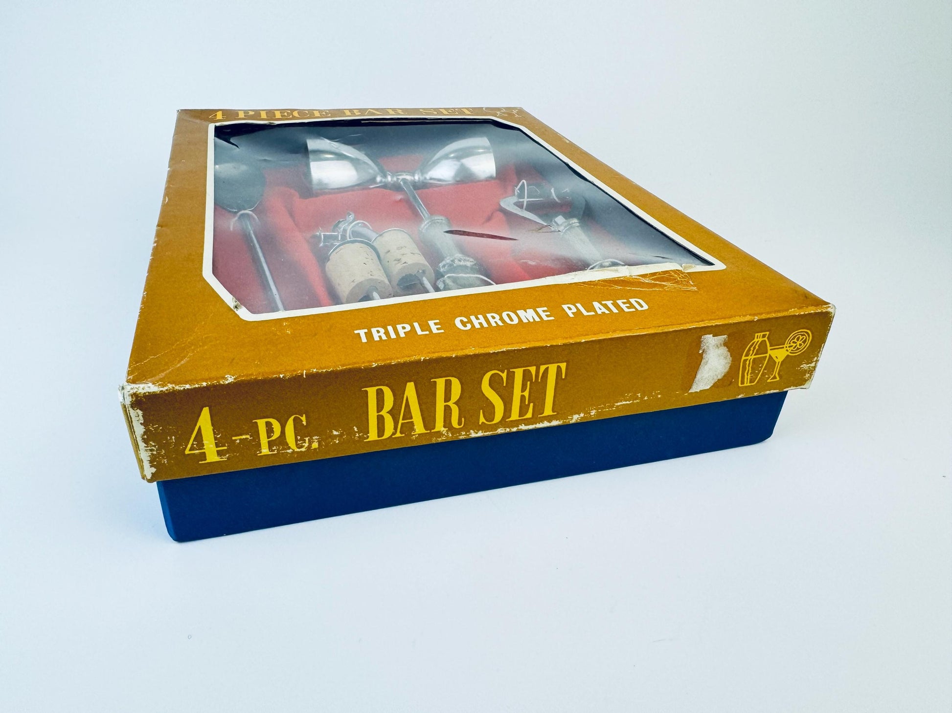 Product image for 'vintage silver barware set horse top design made in japan' (view 62edb9)