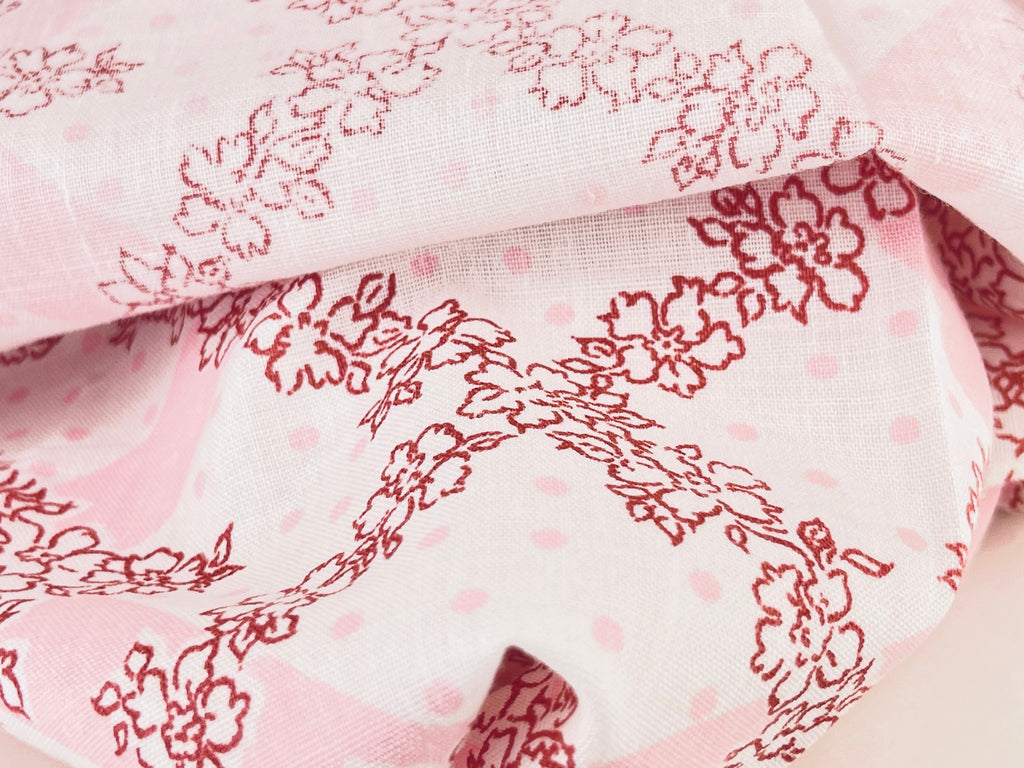Product image for 'vintage sears queen pink floral pillow covers set of two 2 made in canada' (view 7ee4c4)