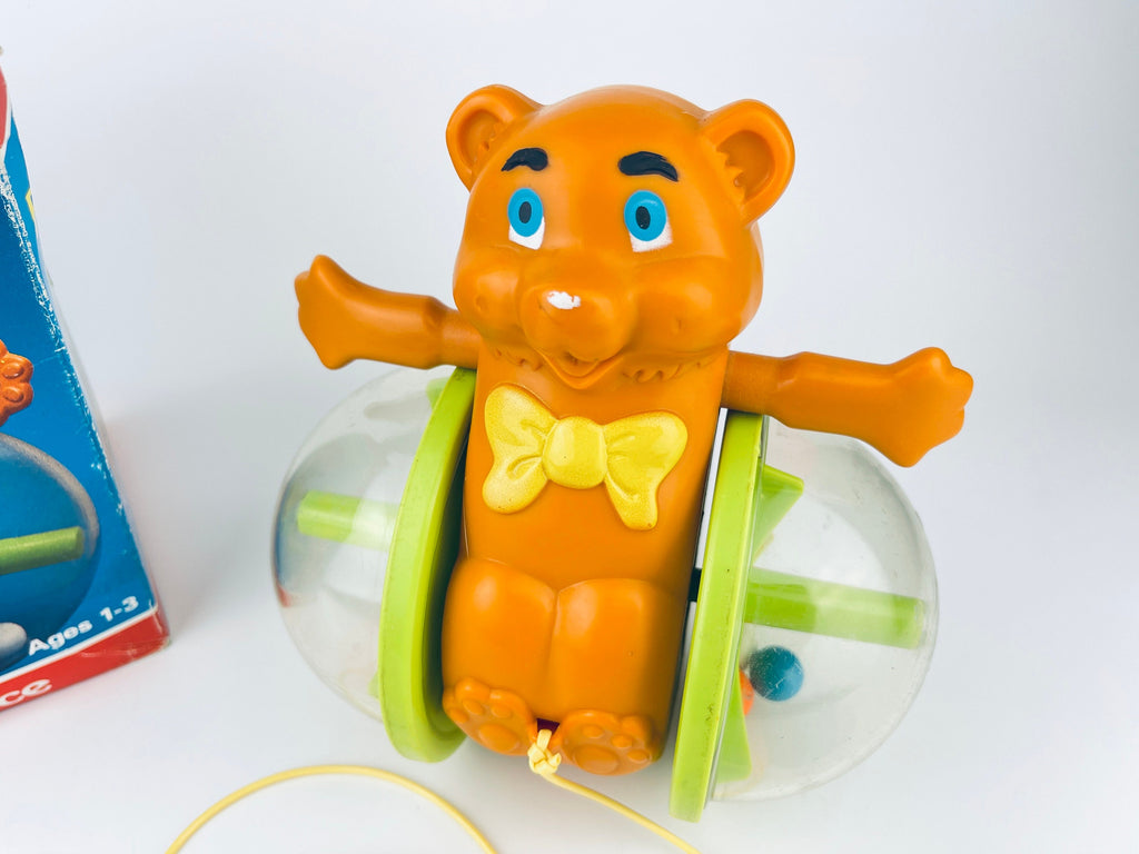 Product image for 'vintage bob along bear fisher price pull toy made in usa' (view 788d2b)