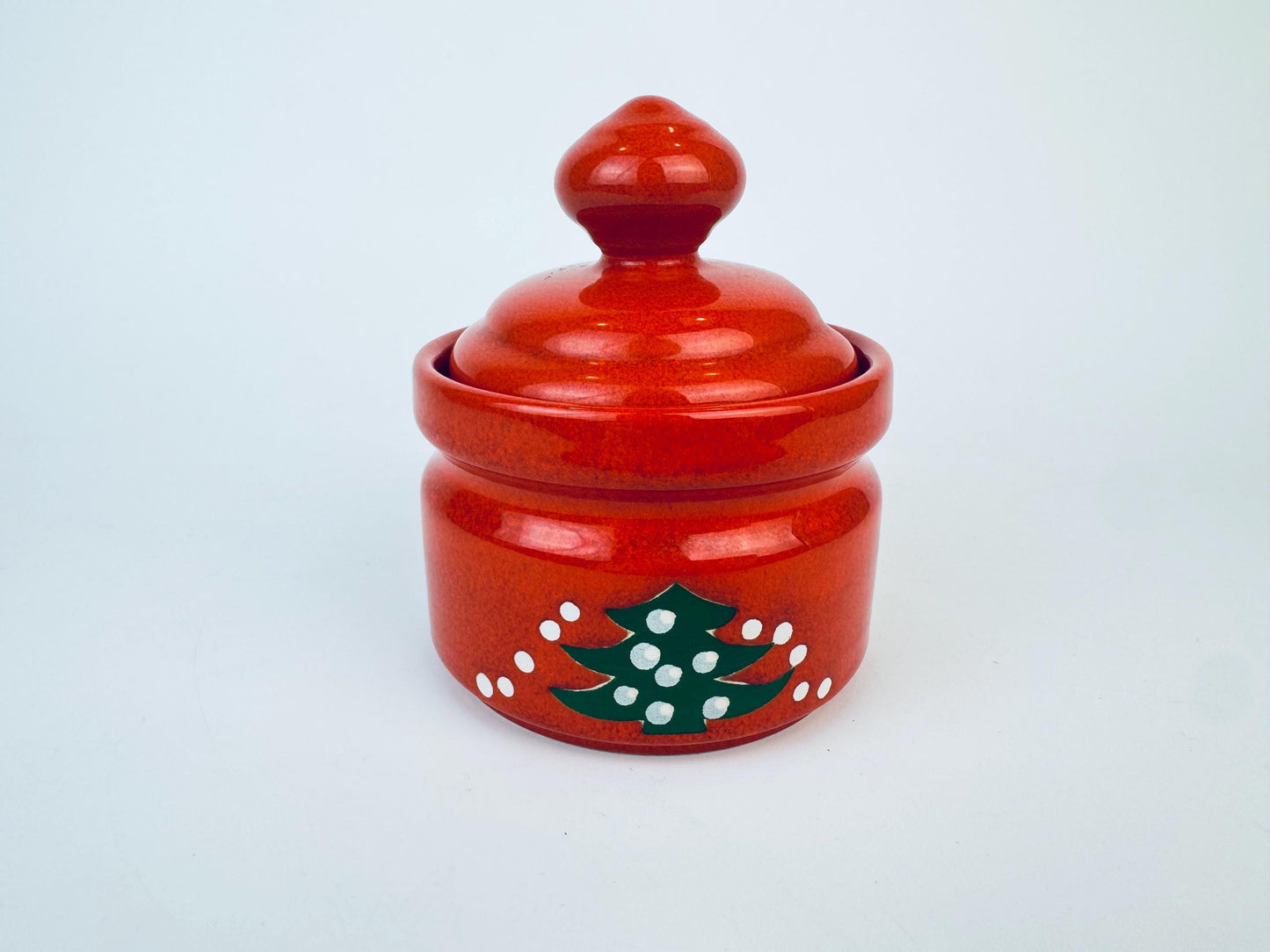Product image for 'vintage waechtersbach christmas tree sugar bowl west germany holiday collectible' (view 0d23e5)