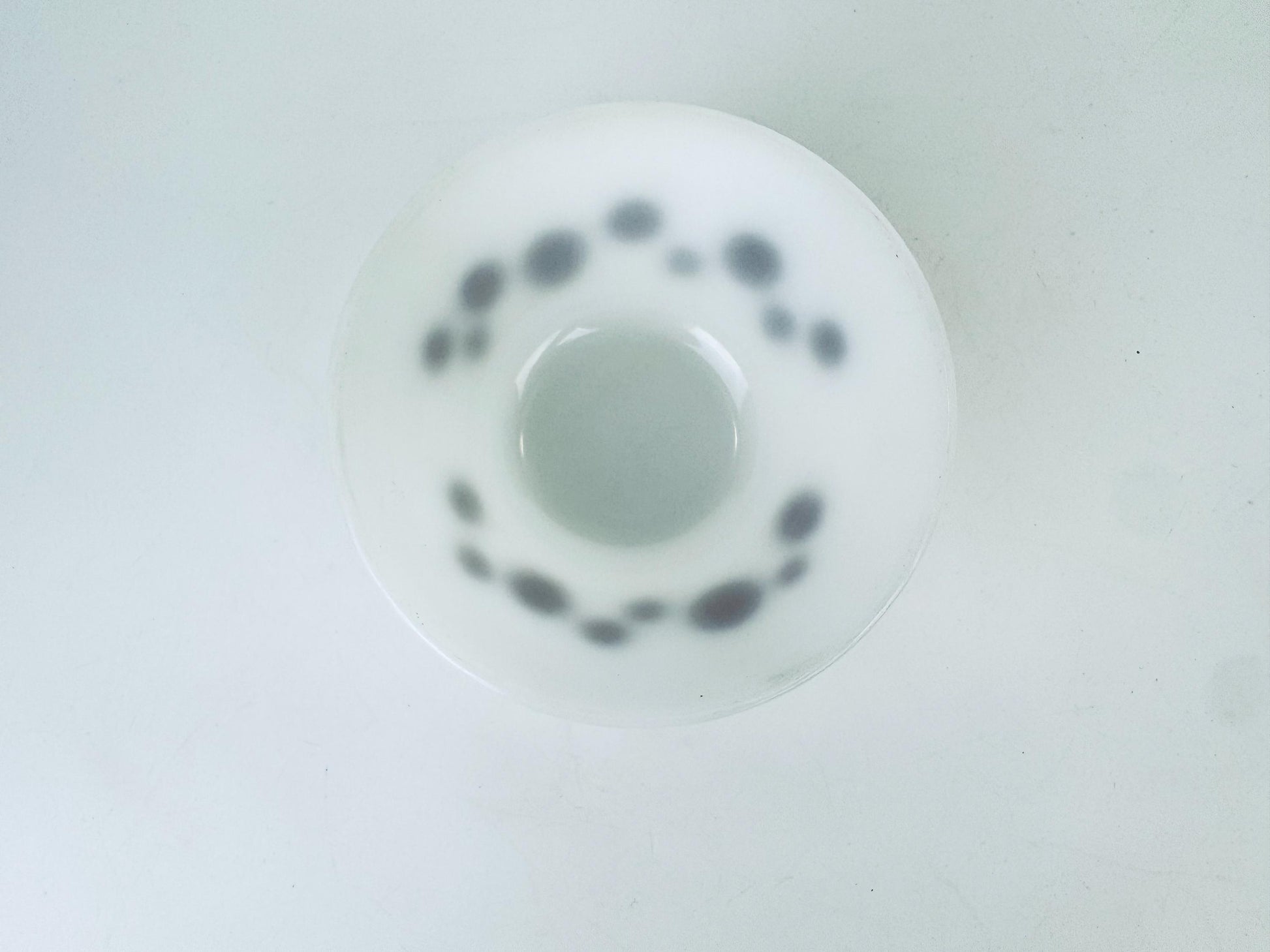 Product image for 'vintage federal heat proof milk glass 5 bowl brown dot pattern made in usa' (view 8c7924)