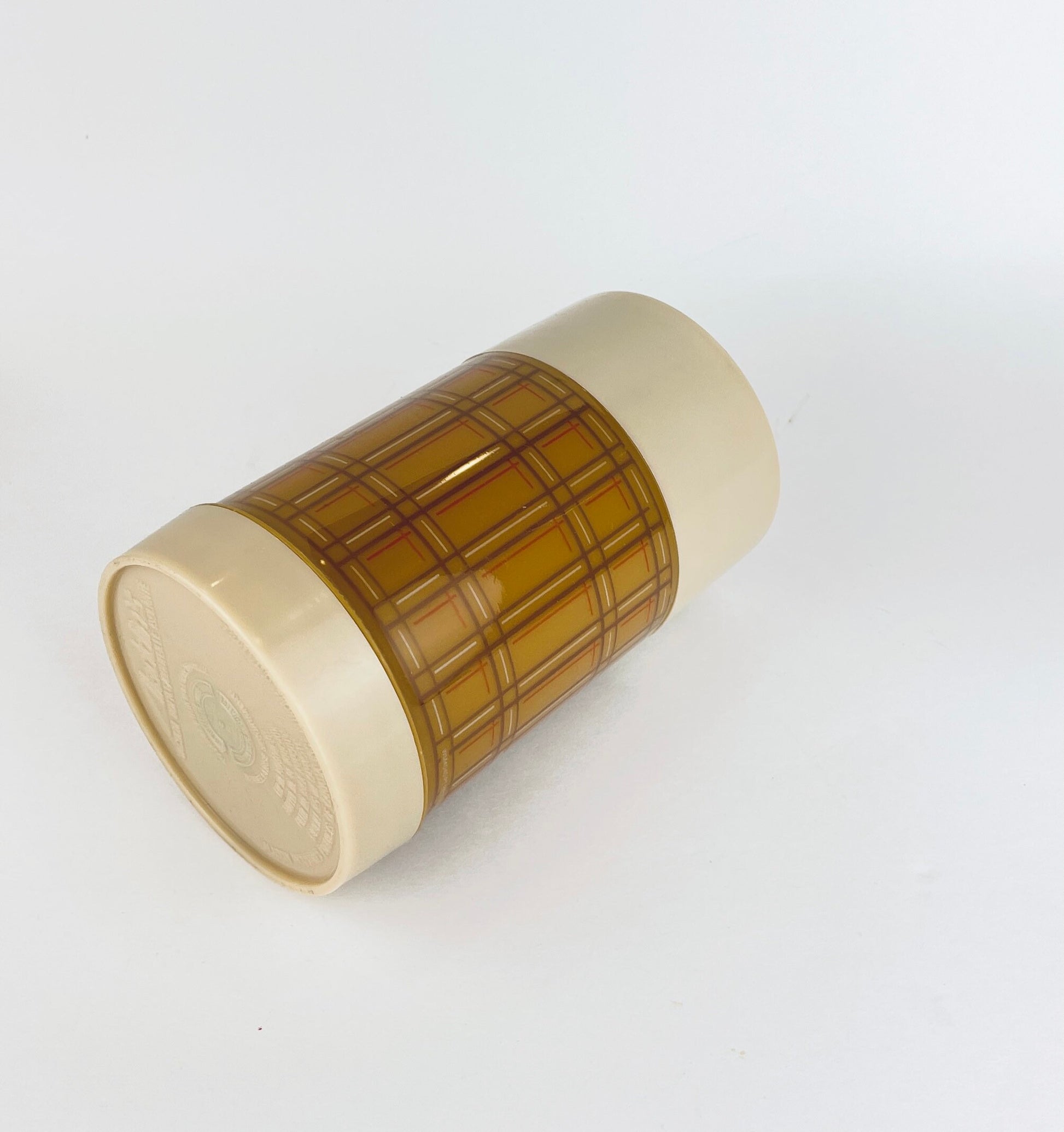 Product image for 'vintage plaid aladdin thermos insulated vacuum sealed jar perfect for camping hiking lunch 425 ml capacity' (view e0ac17)