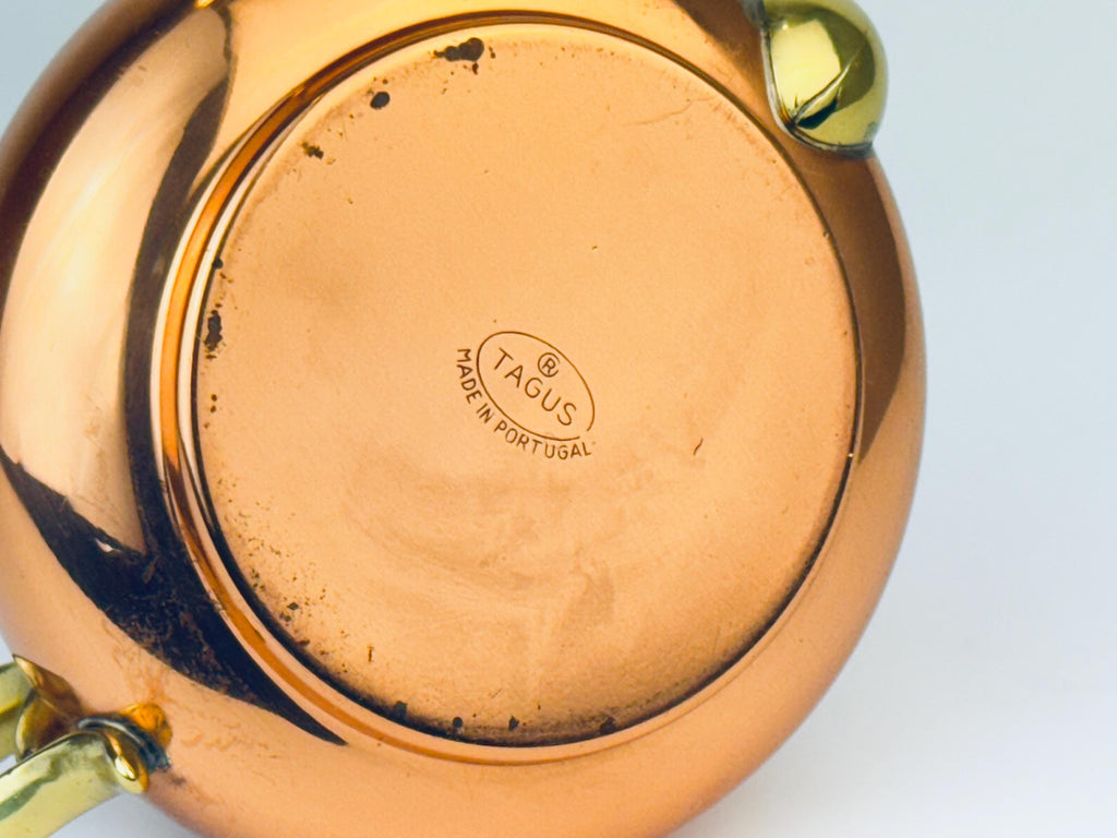 Product image for 'vintage tagus copper brass small teapot made in portugal' (view c949d1)