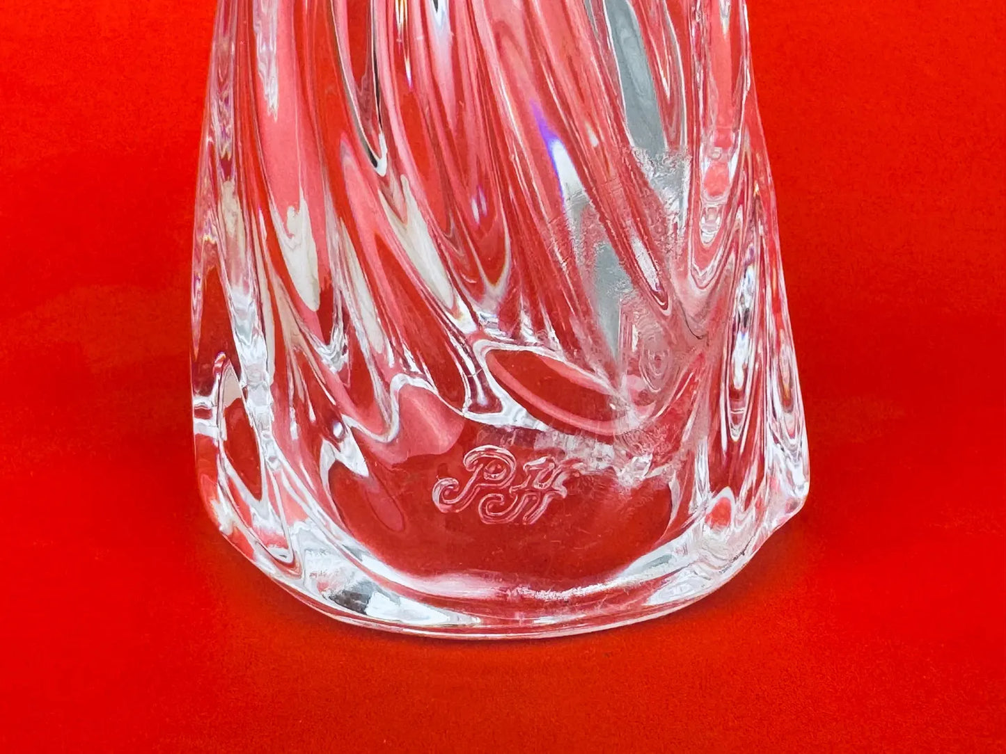 Vintage Princess House 24% Lead Crystal Glass Christmas Nativity Set - Sold Separately - Made In Germany