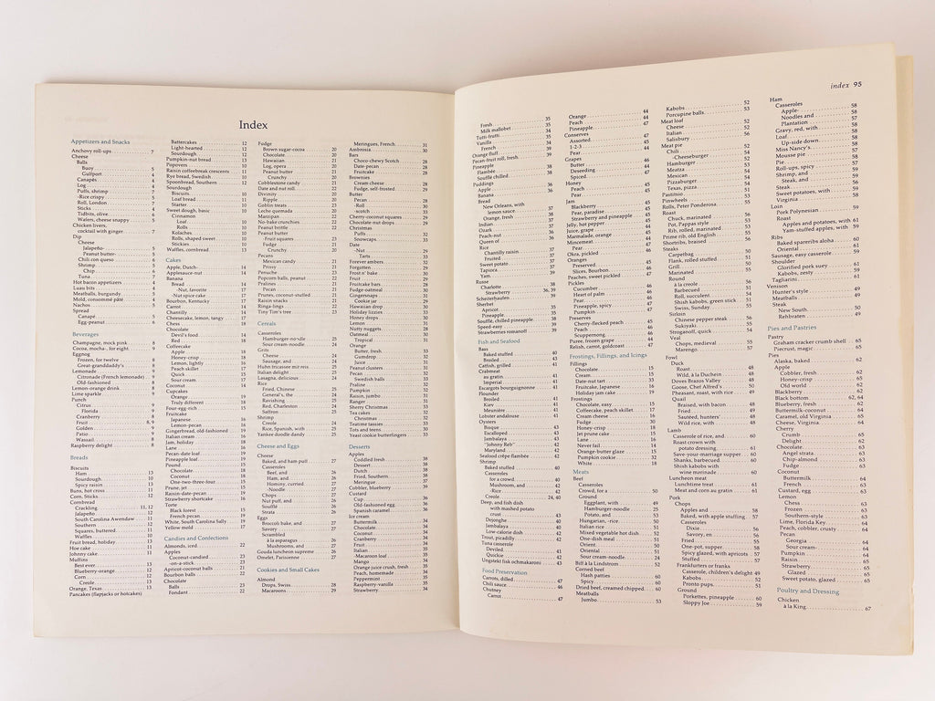 Vintage Southern Living Le meilleur de nos meilleures recettes : plus de 600 recettes testées en cuisine (1973)