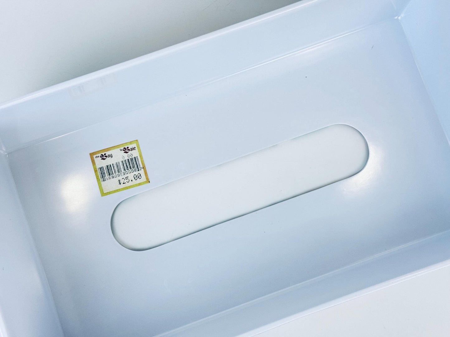 Vintage Floral Tissue Box Cover - Large Floral Print Pattern