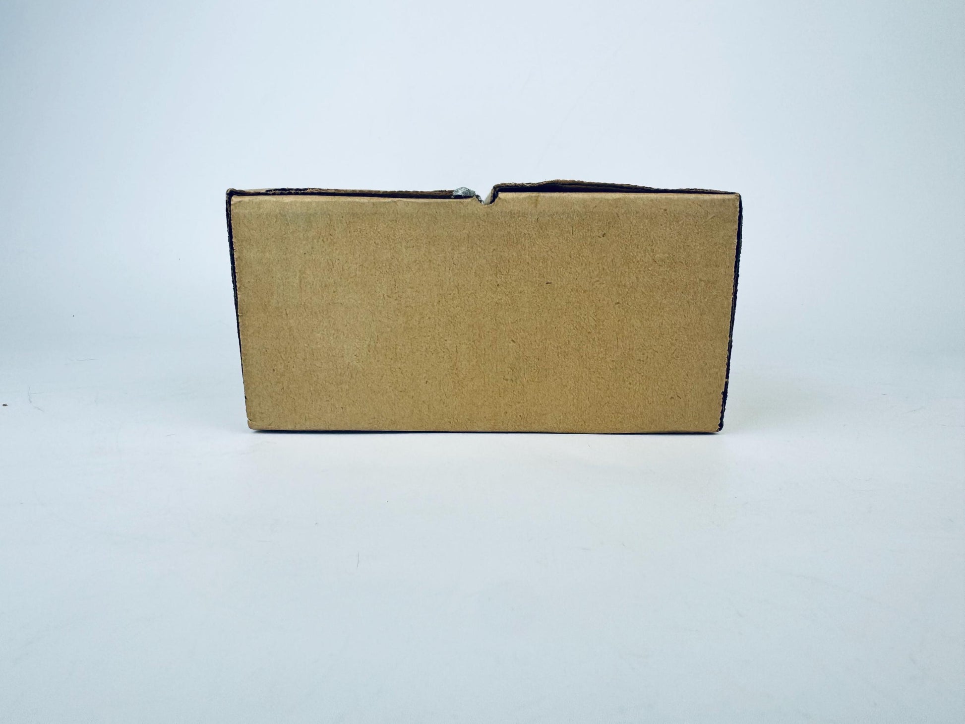 Cardboard box on a white background