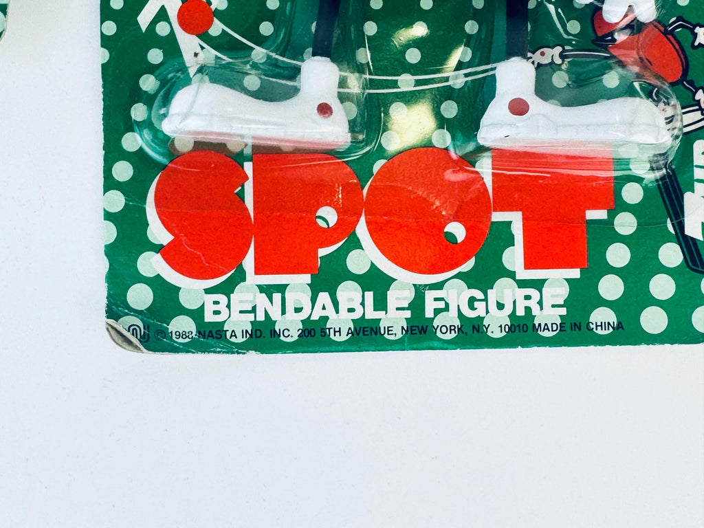 Vintage 1980s Red Spot 7UP Bendable Or WindUp Toy  Retro Beverage Mascot Collectible - Made By 'Nasta' - Each Sold Separately