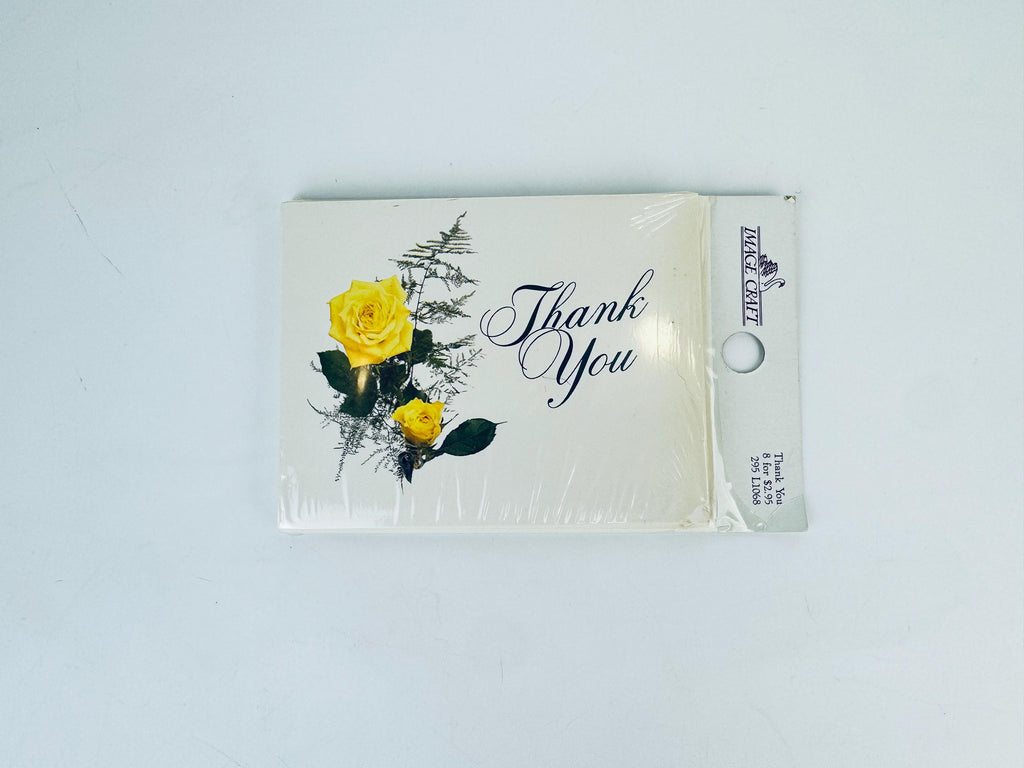 Vintage Greeting Card Sets  1970s to 1990s  Foil Floral and Cat Designs  Blank Note Cards  Sealed Stationery Packs